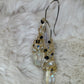 Moonlight Depths: Crystal drop earrings