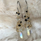 Moonlight Depths: Crystal drop earrings