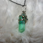 Frozen waters, Emerald Thaw Pendant (set available)