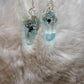 Frozen Waters of the First Age: earring and pendant set