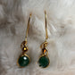 Evergreen Queen: Nephrite earring/pendant set