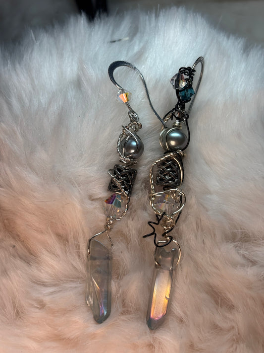 Celtic Starfall Talisman Earrings