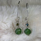 Whispering Vines: Nephrite Jade Earrings