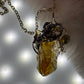 Solar Talisman: citrine pendant