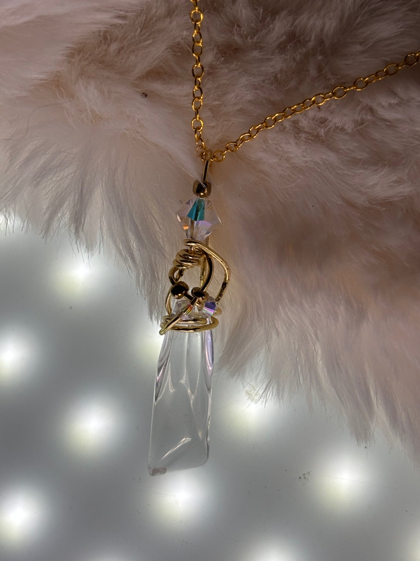 Starfall Icicle: Herkimer diamond earrings (set available)