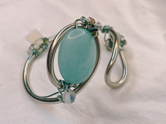 Larimar Moonstone Bracelet