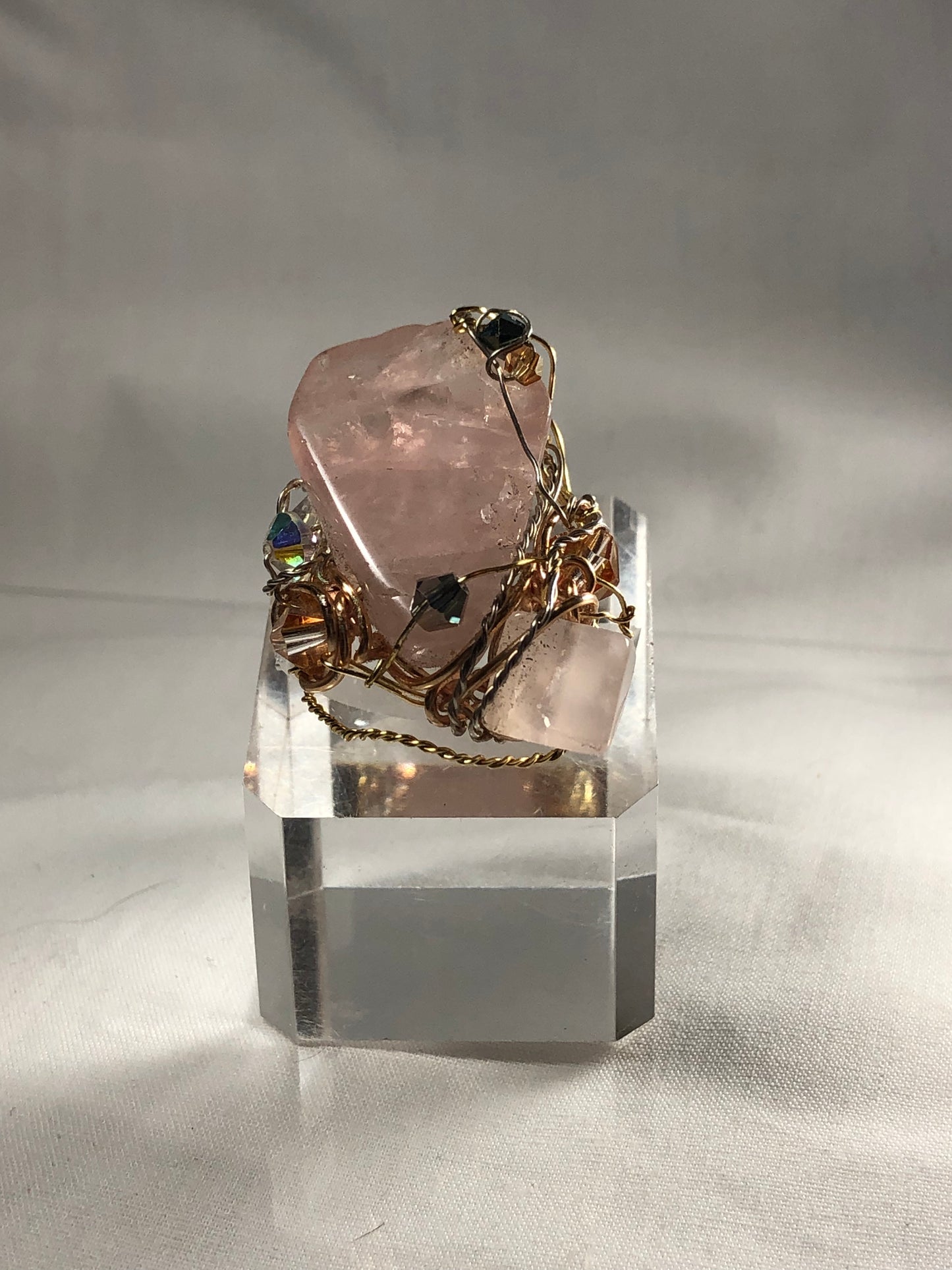 Rose Quartz Ring