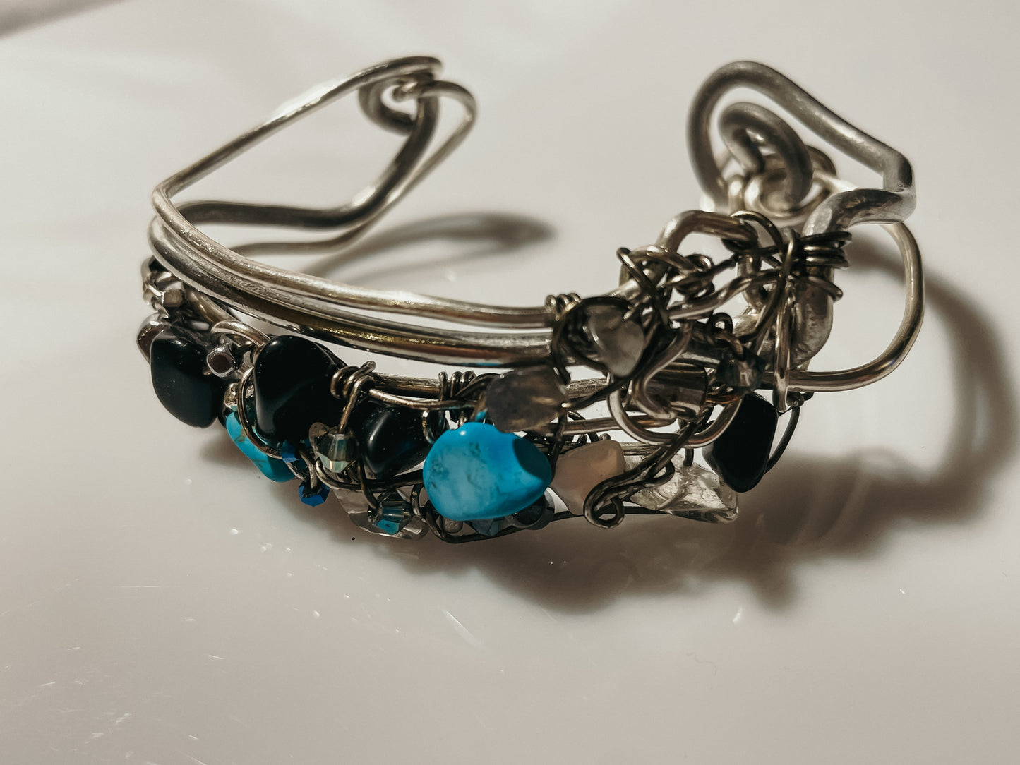 Turquoise & black onyx