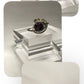 Purple rhinestone ring