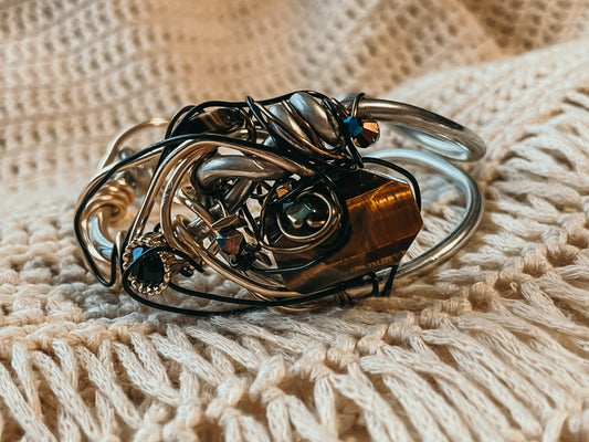 Tiger eye galaxy bracelet